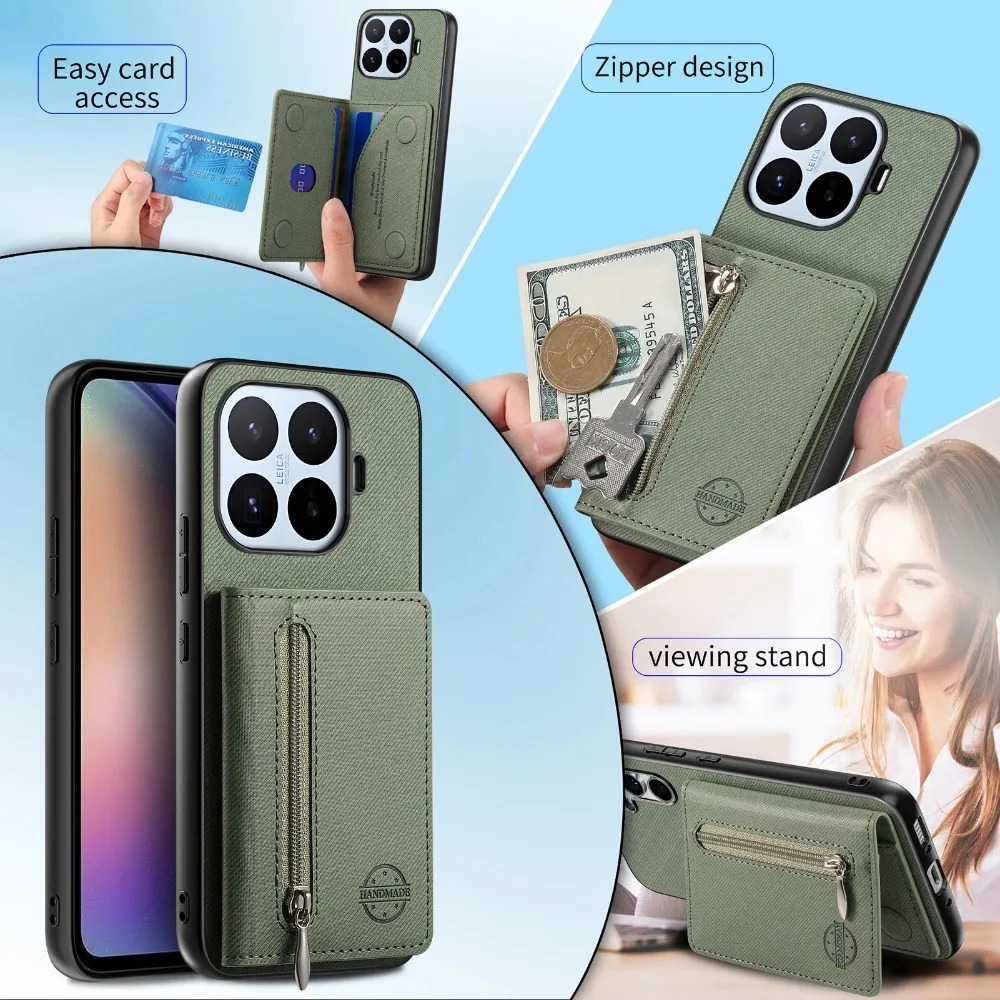 حافظة جلدية مغناطيسية بفتحة لل - مراجعة Phone Cases With Wallet On Back وسعره